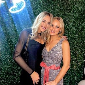 AFRAM revolve BLACK SHEER SLEEVE DRESS